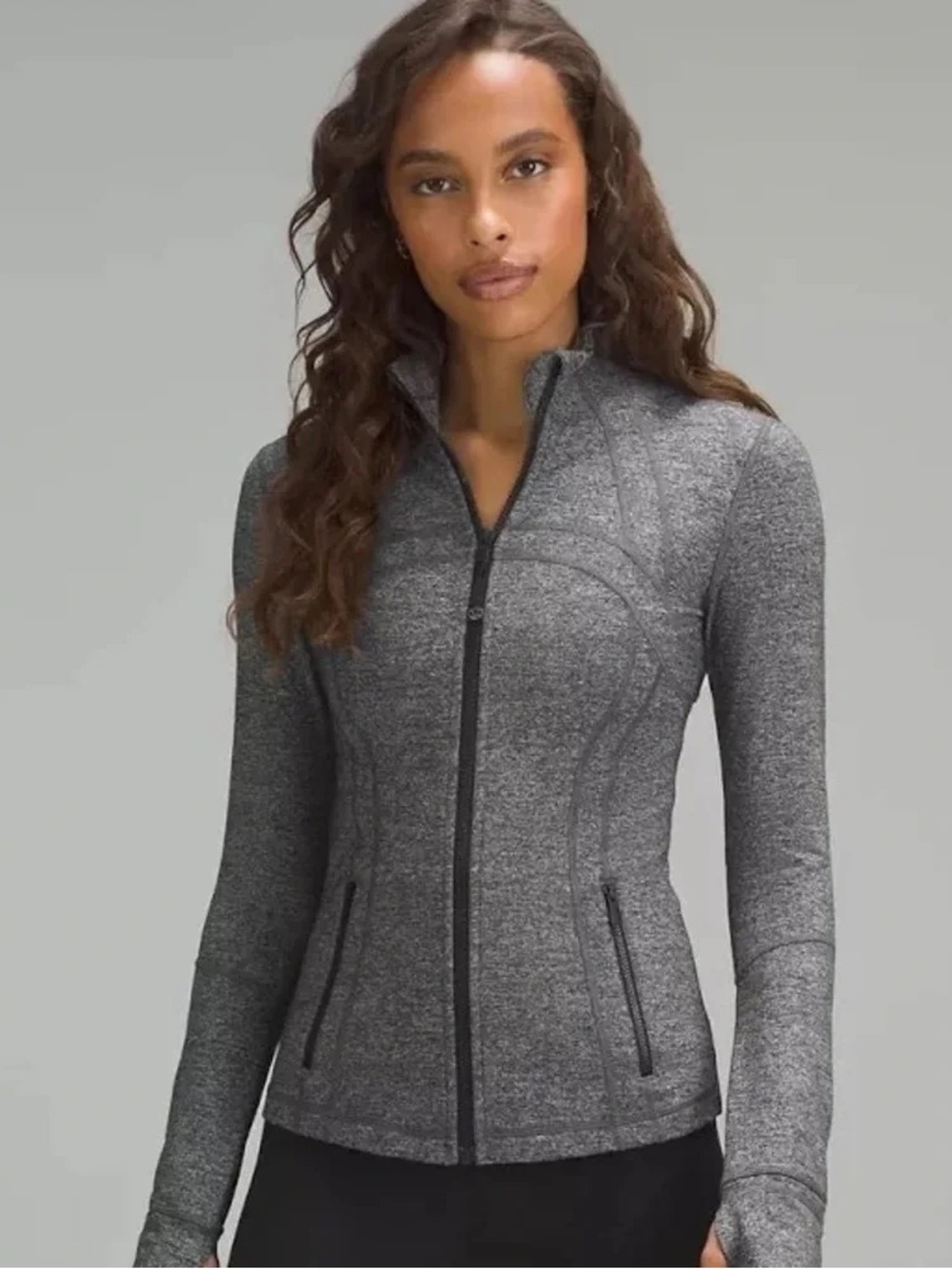 lululemon athletica Heathered Gray Define jacket